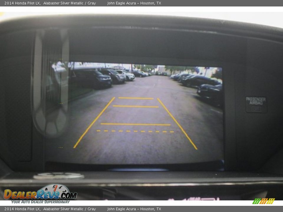2014 Honda Pilot LX Alabaster Silver Metallic / Gray Photo #32