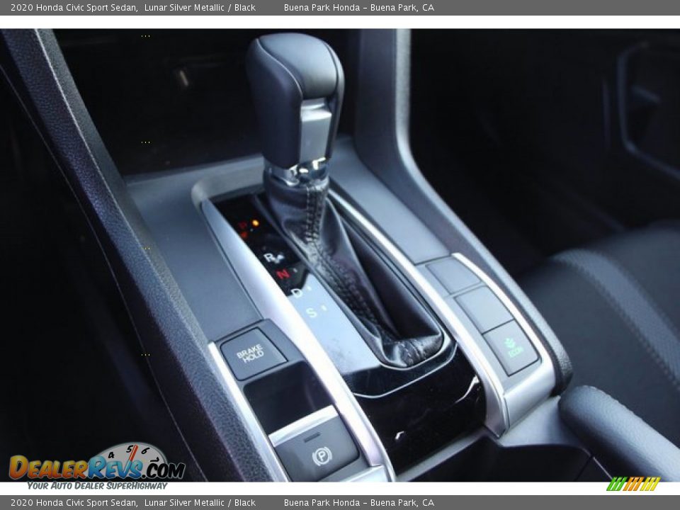 2020 Honda Civic Sport Sedan Lunar Silver Metallic / Black Photo #13