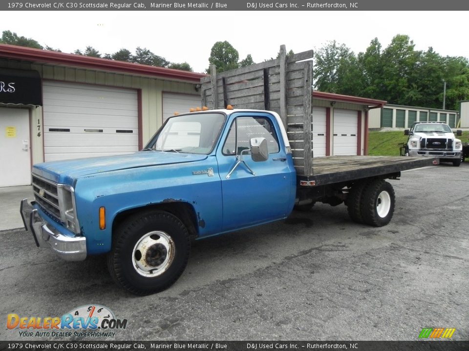 Mariner Blue Metallic 1979 Chevrolet C/K C30 Scottsdale Regular Cab Photo #5