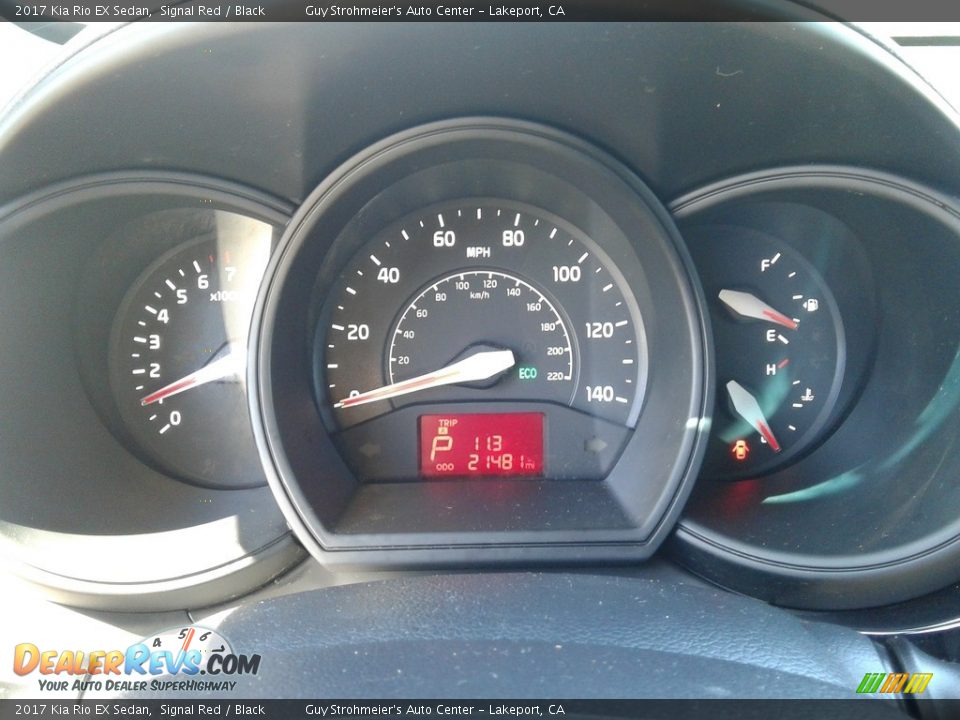 2017 Kia Rio EX Sedan Gauges Photo #15