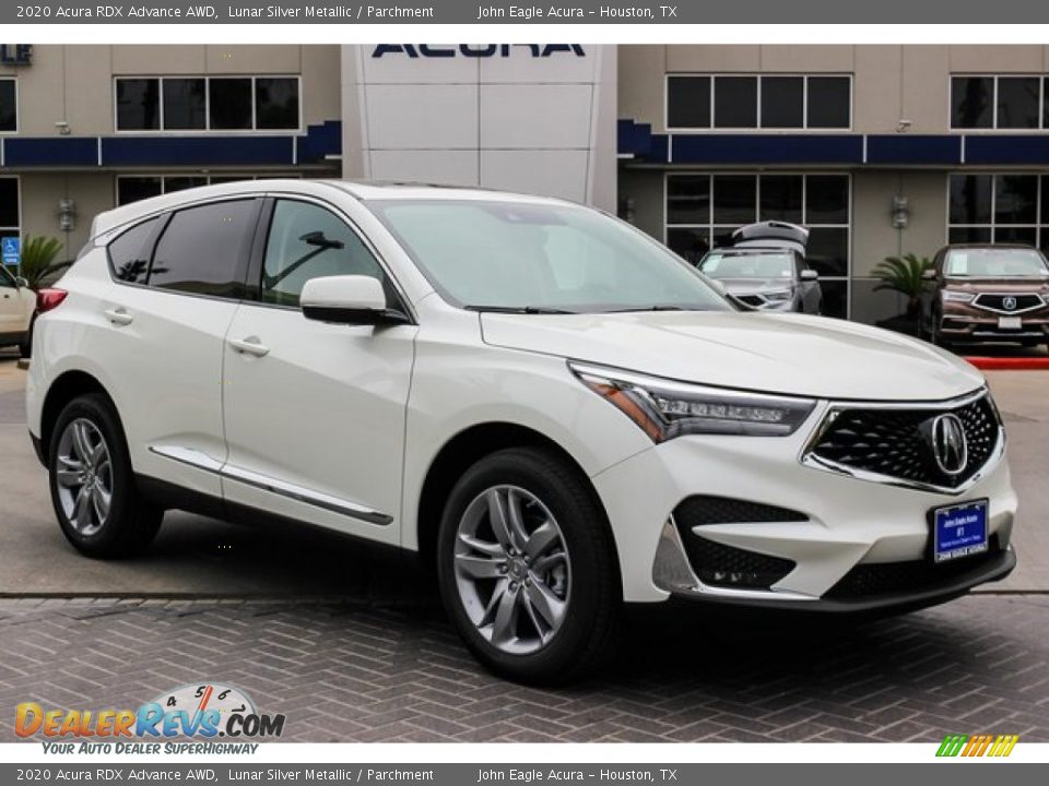 2020 Acura RDX Advance AWD Lunar Silver Metallic / Parchment Photo #2