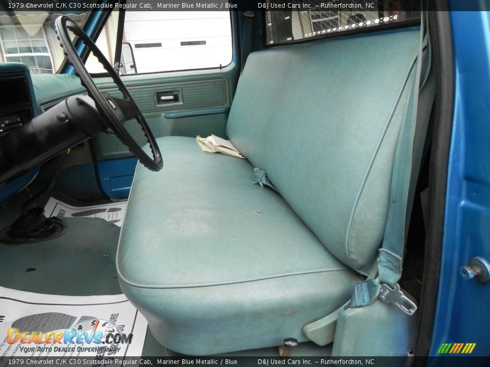 Front Seat of 1979 Chevrolet C/K C30 Scottsdale Regular Cab Photo #22