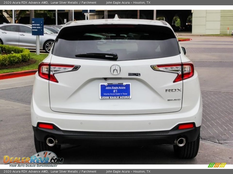 2020 Acura RDX Advance AWD Lunar Silver Metallic / Parchment Photo #7