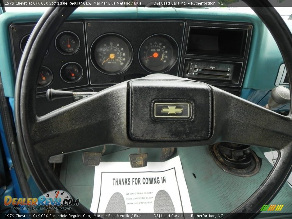 1979 Chevrolet C/K C30 Scottsdale Regular Cab Steering Wheel Photo #23