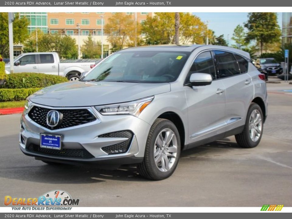 2020 Acura RDX Advance Lunar Silver Metallic / Ebony Photo #4