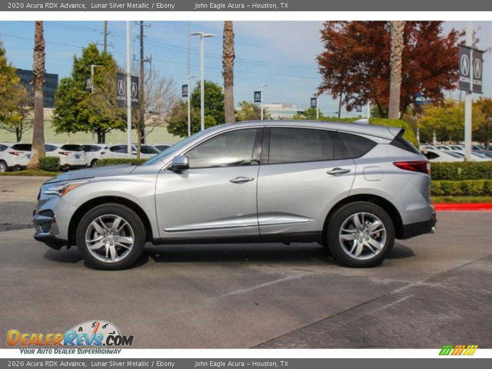 2020 Acura RDX Advance Lunar Silver Metallic / Ebony Photo #5
