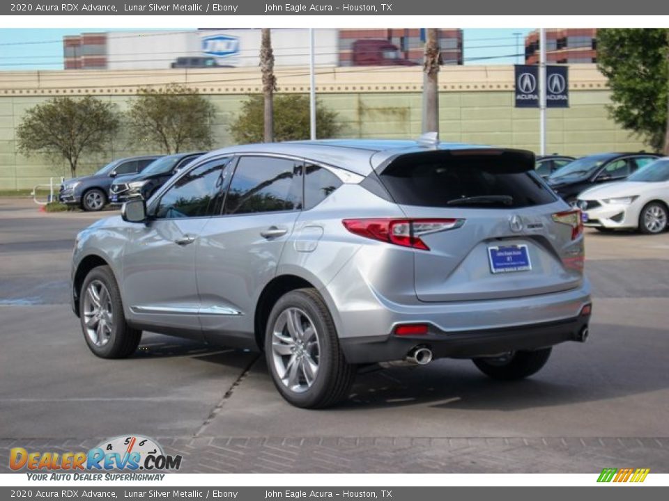 2020 Acura RDX Advance Lunar Silver Metallic / Ebony Photo #6