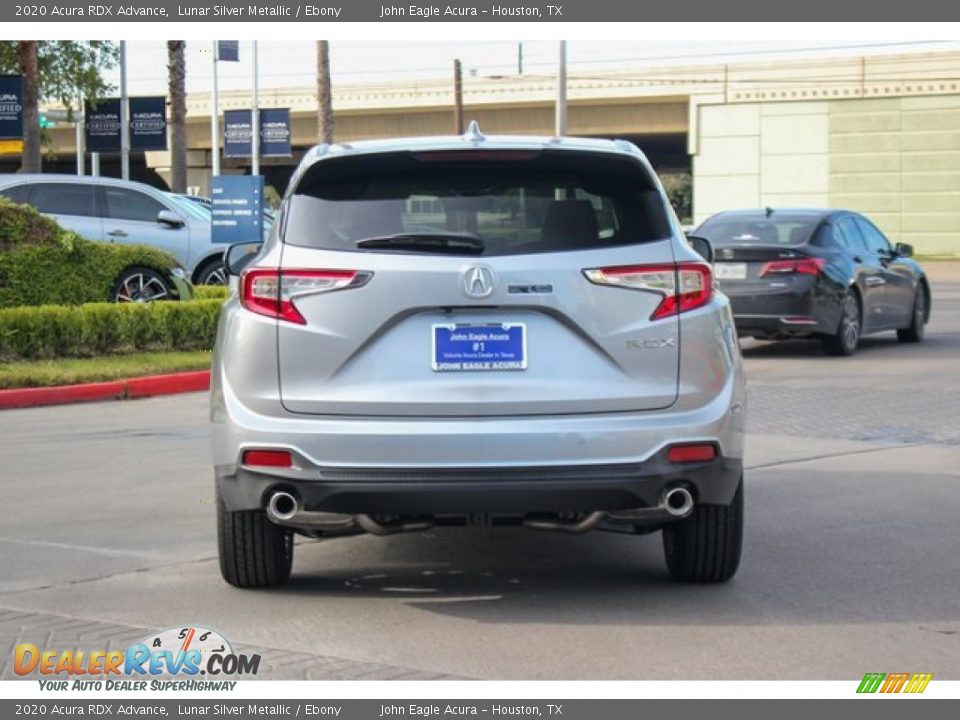 2020 Acura RDX Advance Lunar Silver Metallic / Ebony Photo #7