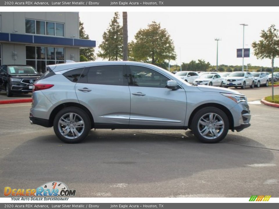 2020 Acura RDX Advance Lunar Silver Metallic / Ebony Photo #9