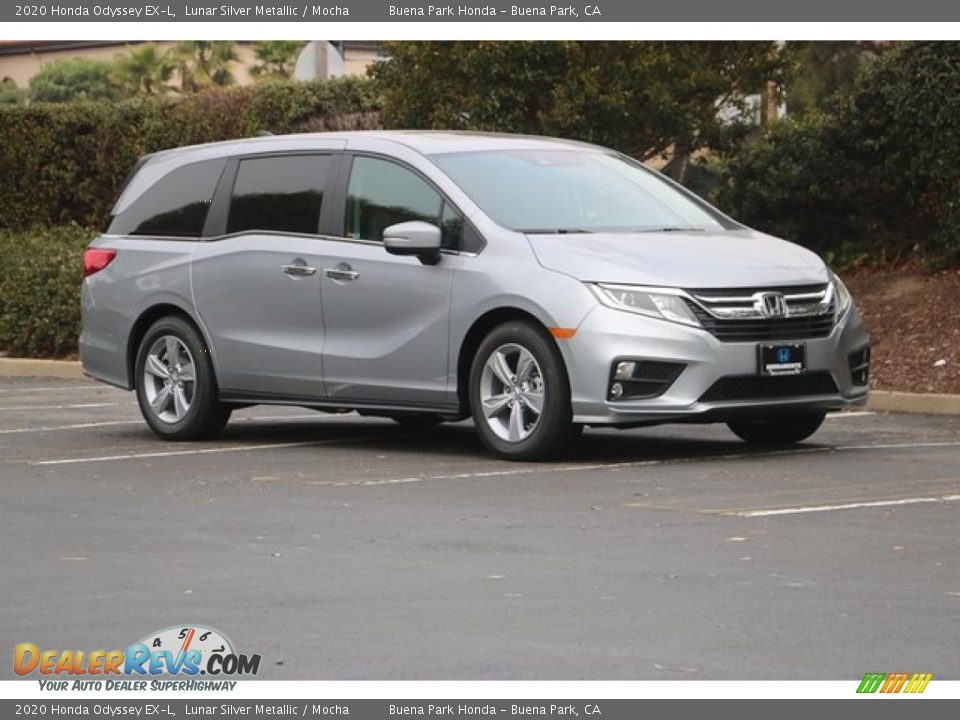 2020 Honda Odyssey EX-L Lunar Silver Metallic / Mocha Photo #2