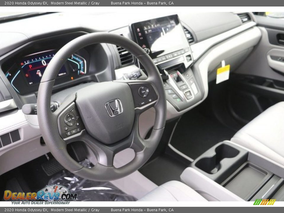 2020 Honda Odyssey EX Modern Steel Metallic / Gray Photo #8