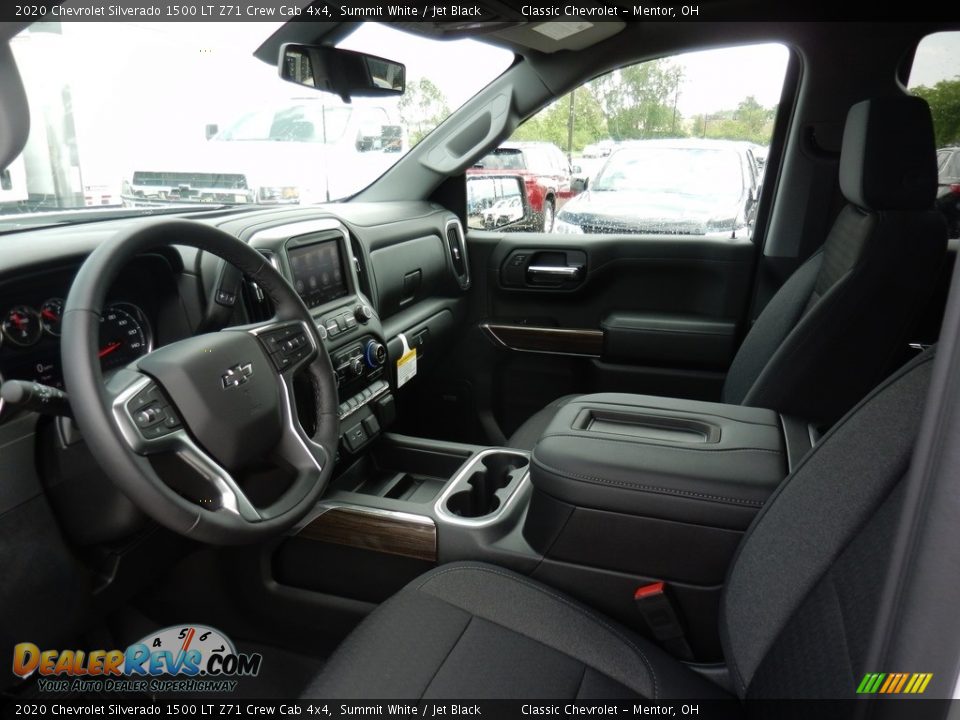 2020 Chevrolet Silverado 1500 LT Z71 Crew Cab 4x4 Summit White / Jet Black Photo #7