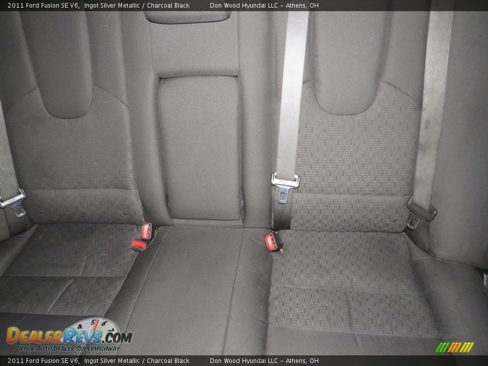 2011 Ford Fusion SE V6 Ingot Silver Metallic / Charcoal Black Photo #19