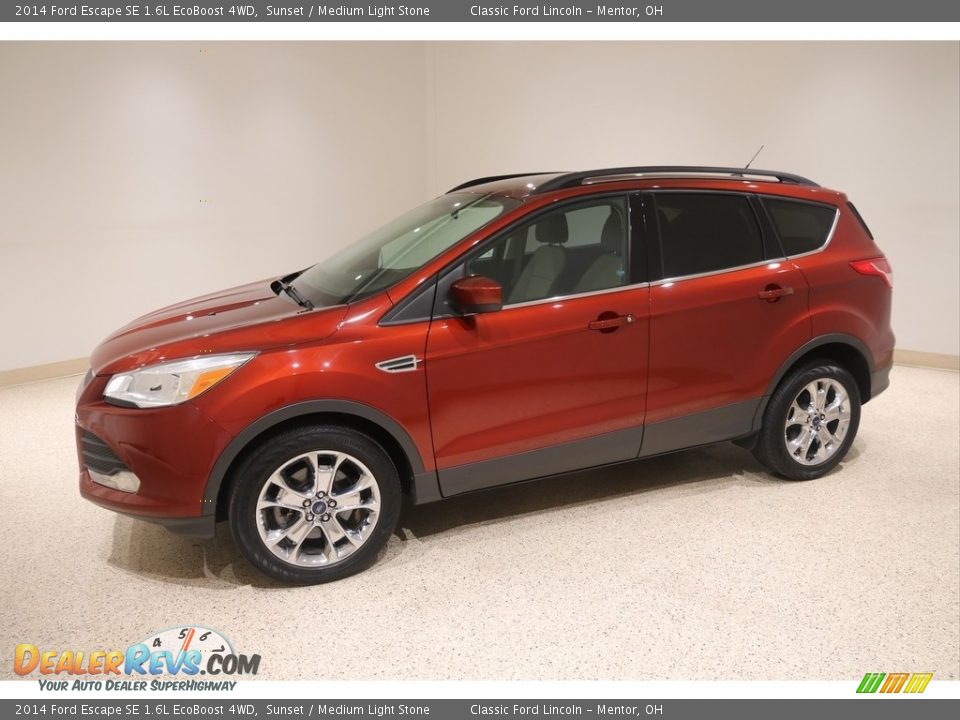 2014 Ford Escape SE 1.6L EcoBoost 4WD Sunset / Medium Light Stone Photo #3