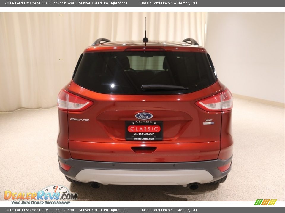 2014 Ford Escape SE 1.6L EcoBoost 4WD Sunset / Medium Light Stone Photo #4