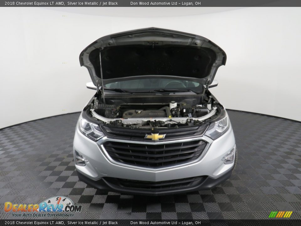 2018 Chevrolet Equinox LT AWD Silver Ice Metallic / Jet Black Photo #6