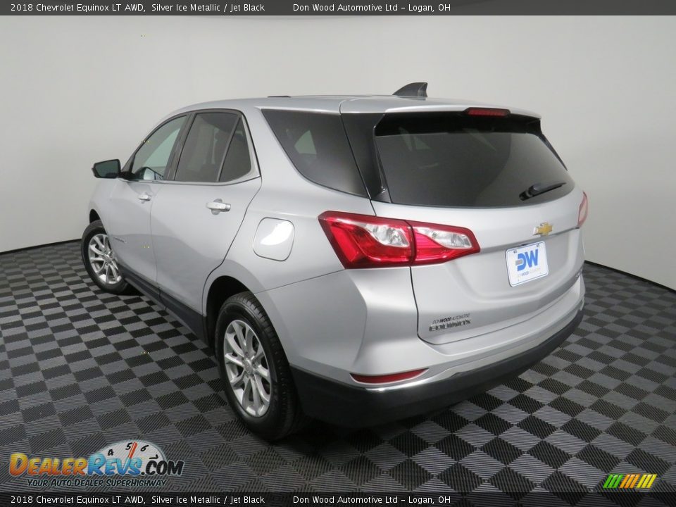 2018 Chevrolet Equinox LT AWD Silver Ice Metallic / Jet Black Photo #11