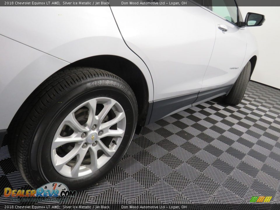2018 Chevrolet Equinox LT AWD Silver Ice Metallic / Jet Black Photo #16