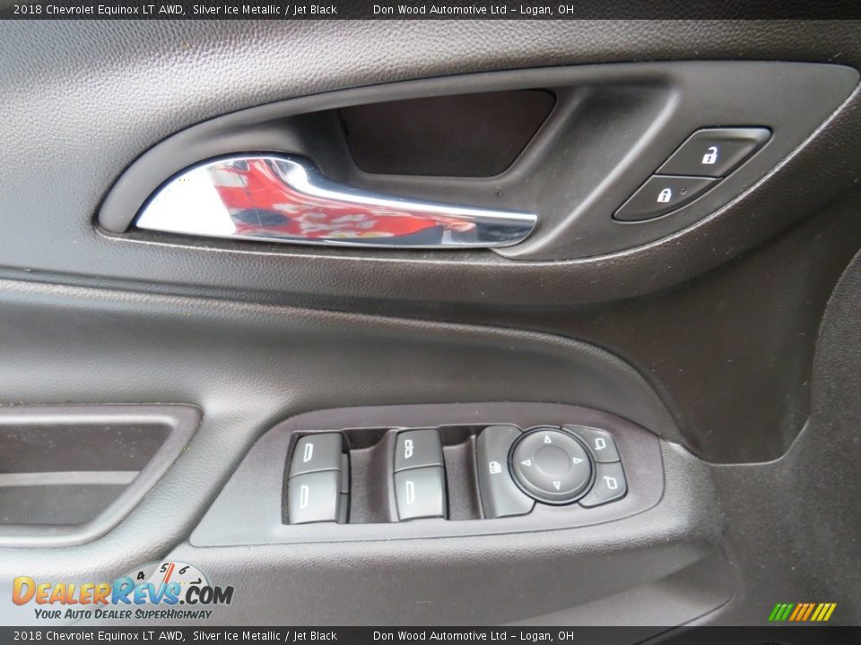 2018 Chevrolet Equinox LT AWD Silver Ice Metallic / Jet Black Photo #18