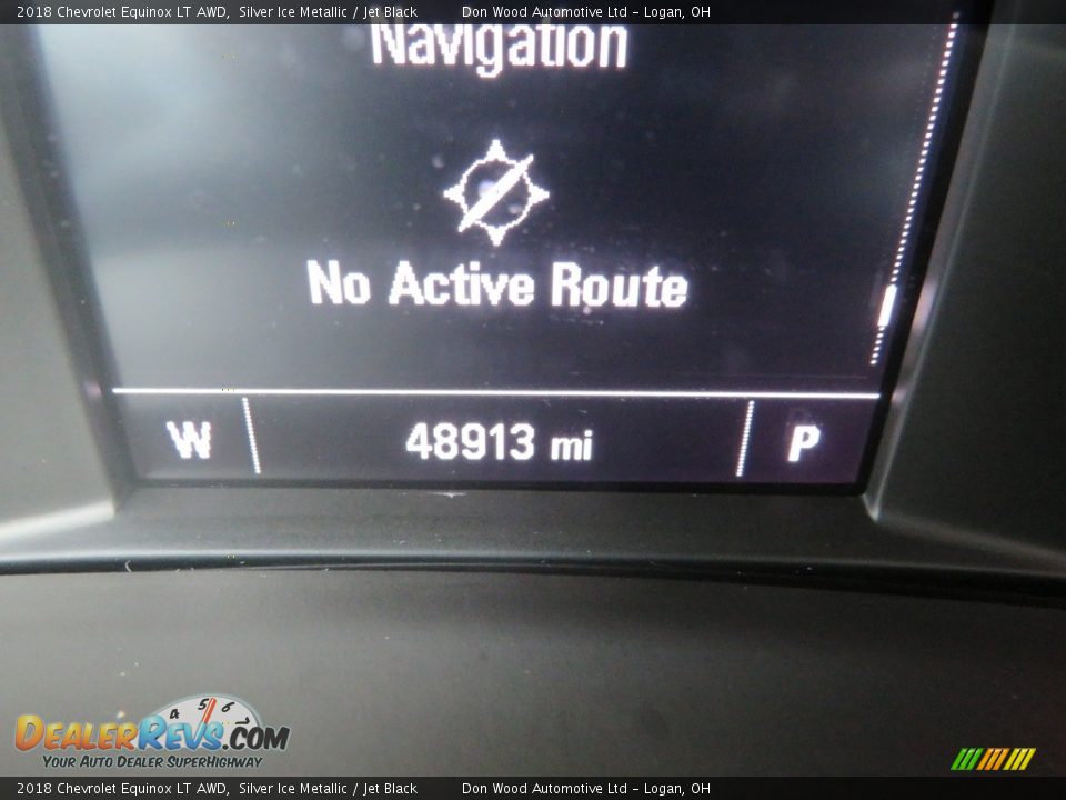 2018 Chevrolet Equinox LT AWD Silver Ice Metallic / Jet Black Photo #22