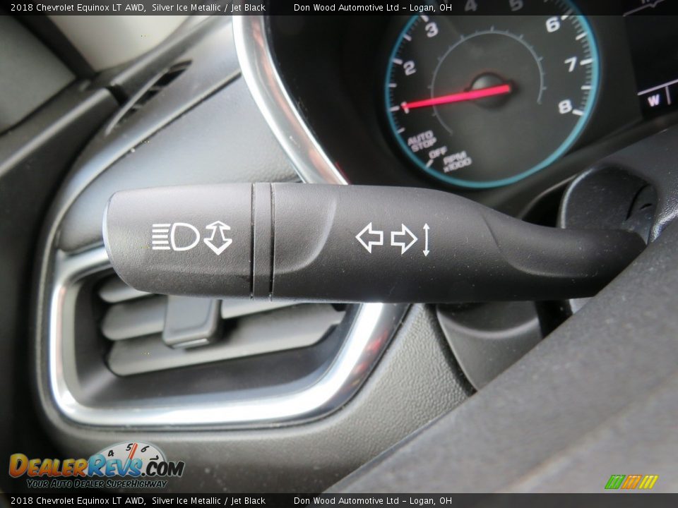 2018 Chevrolet Equinox LT AWD Silver Ice Metallic / Jet Black Photo #23