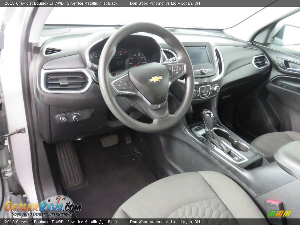 2018 Chevrolet Equinox LT AWD Silver Ice Metallic / Jet Black Photo #30
