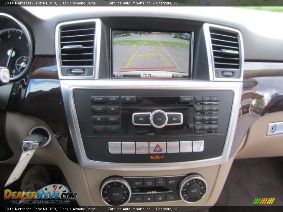 2014 Mercedes-Benz ML 350 Black / Almond Beige Photo #16