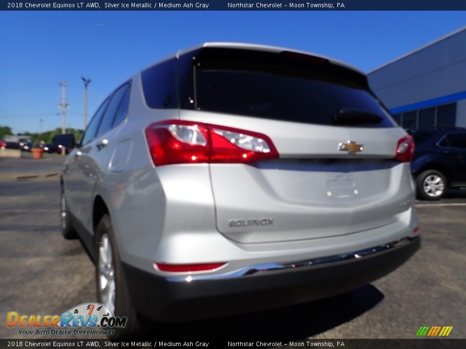 2018 Chevrolet Equinox LT AWD Silver Ice Metallic / Medium Ash Gray Photo #4