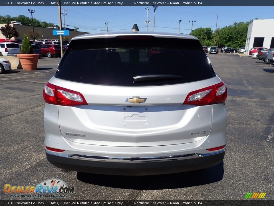 2018 Chevrolet Equinox LT AWD Silver Ice Metallic / Medium Ash Gray Photo #5