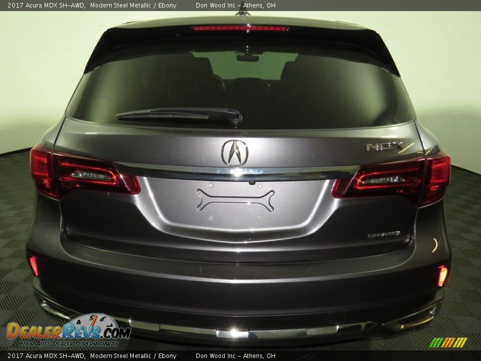 2017 Acura MDX SH-AWD Modern Steel Metallic / Ebony Photo #11