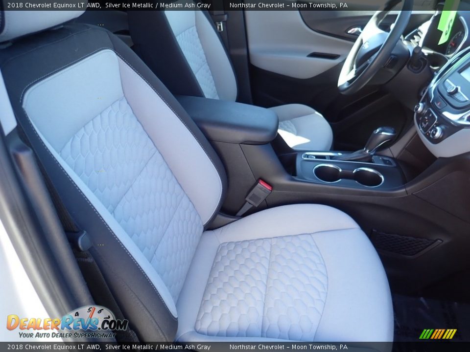 2018 Chevrolet Equinox LT AWD Silver Ice Metallic / Medium Ash Gray Photo #14