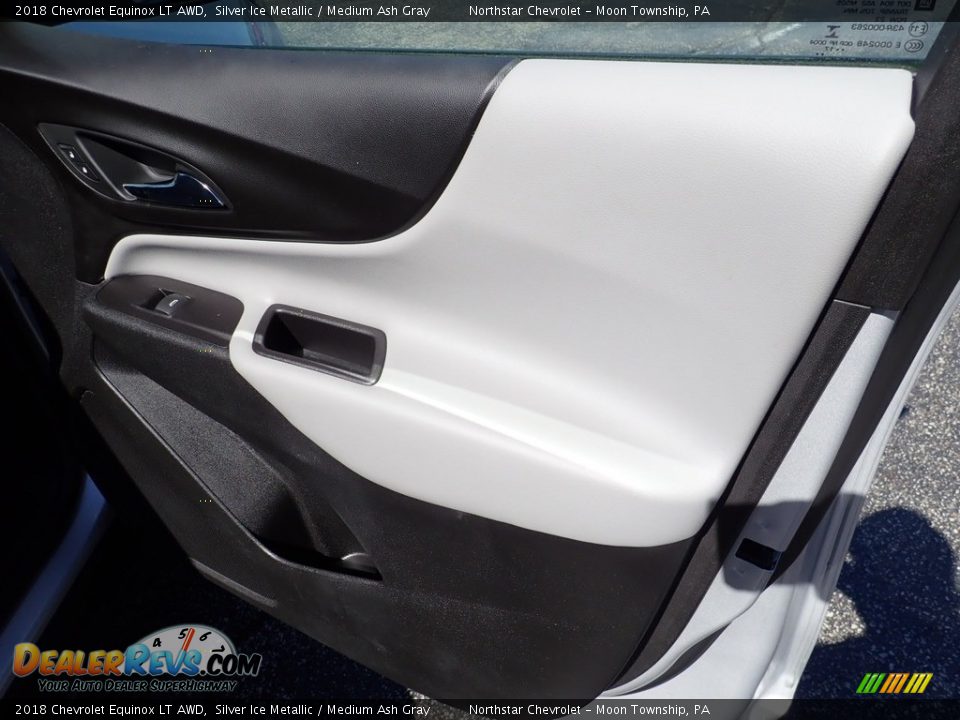 2018 Chevrolet Equinox LT AWD Silver Ice Metallic / Medium Ash Gray Photo #16