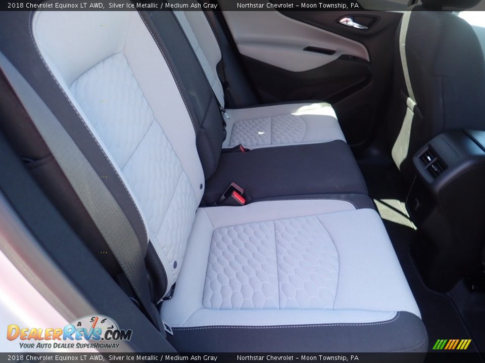 2018 Chevrolet Equinox LT AWD Silver Ice Metallic / Medium Ash Gray Photo #17