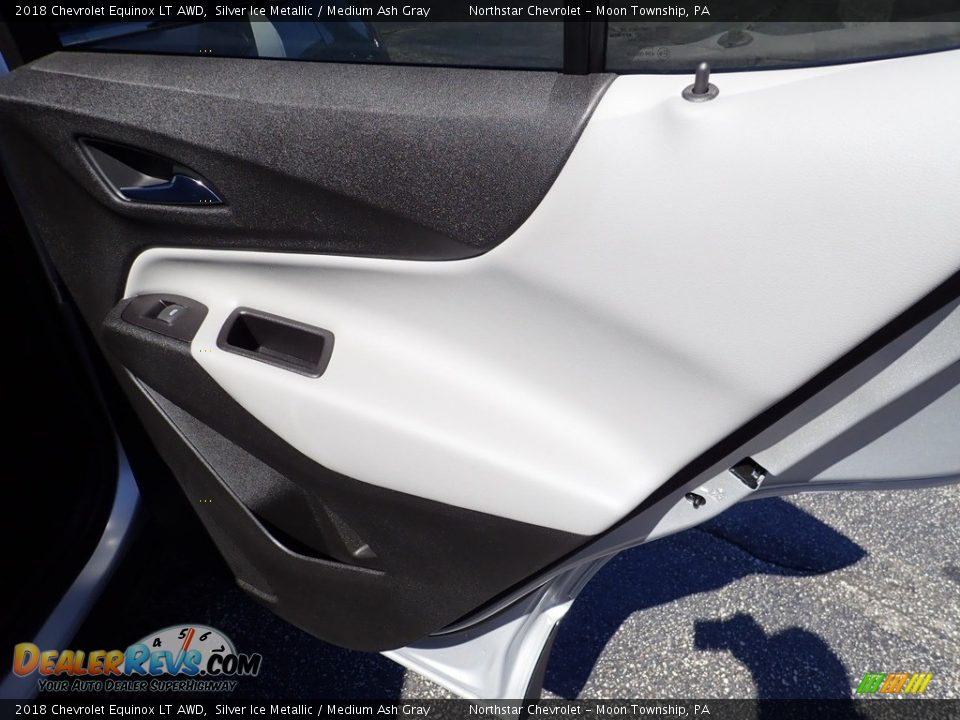 2018 Chevrolet Equinox LT AWD Silver Ice Metallic / Medium Ash Gray Photo #18