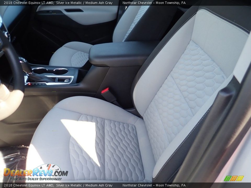 2018 Chevrolet Equinox LT AWD Silver Ice Metallic / Medium Ash Gray Photo #19