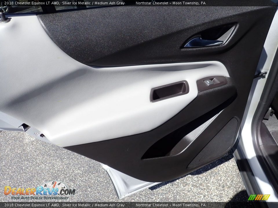 2018 Chevrolet Equinox LT AWD Silver Ice Metallic / Medium Ash Gray Photo #22