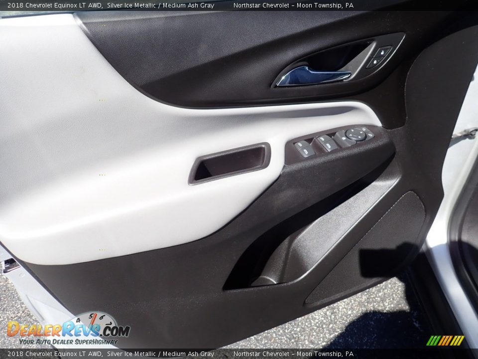 2018 Chevrolet Equinox LT AWD Silver Ice Metallic / Medium Ash Gray Photo #23