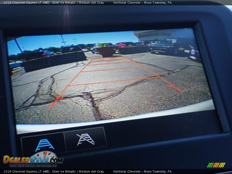 2018 Chevrolet Equinox LT AWD Silver Ice Metallic / Medium Ash Gray Photo #30
