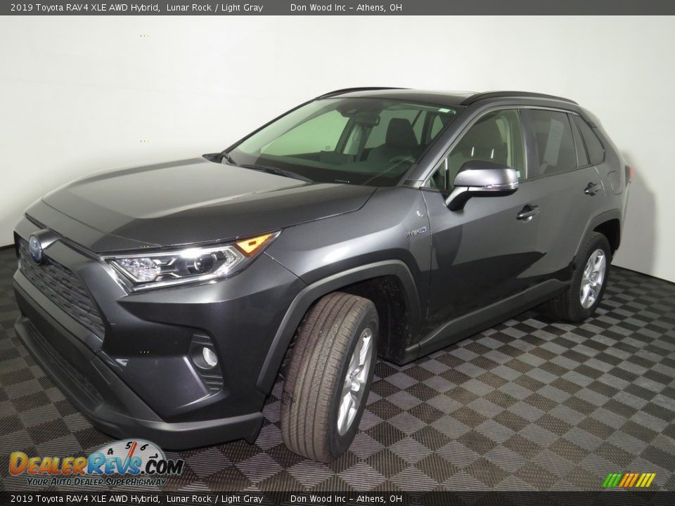 2019 Toyota RAV4 XLE AWD Hybrid Lunar Rock / Light Gray Photo #5