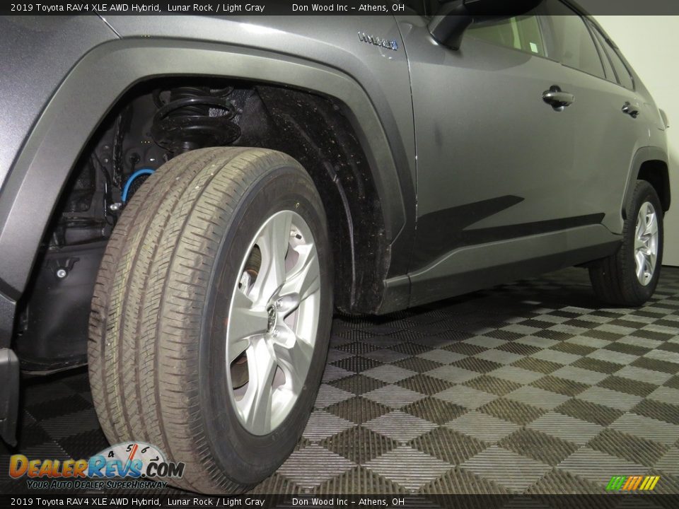2019 Toyota RAV4 XLE AWD Hybrid Lunar Rock / Light Gray Photo #6