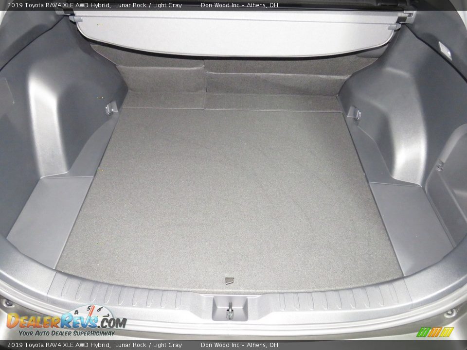 2019 Toyota RAV4 XLE AWD Hybrid Lunar Rock / Light Gray Photo #11
