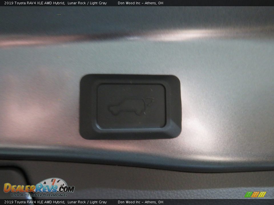2019 Toyota RAV4 XLE AWD Hybrid Lunar Rock / Light Gray Photo #13