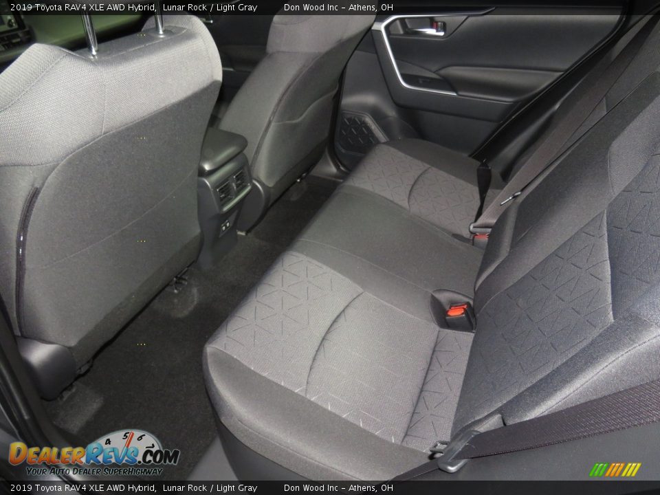 2019 Toyota RAV4 XLE AWD Hybrid Lunar Rock / Light Gray Photo #21