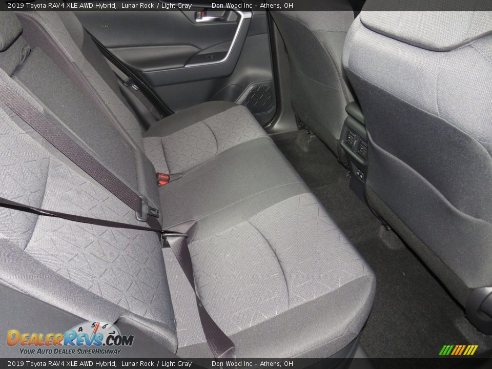 2019 Toyota RAV4 XLE AWD Hybrid Lunar Rock / Light Gray Photo #23