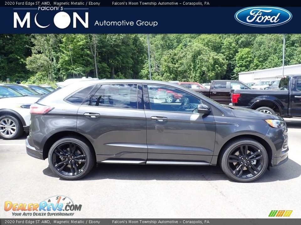 2020 Ford Edge ST AWD Magnetic Metallic / Ebony Photo #1