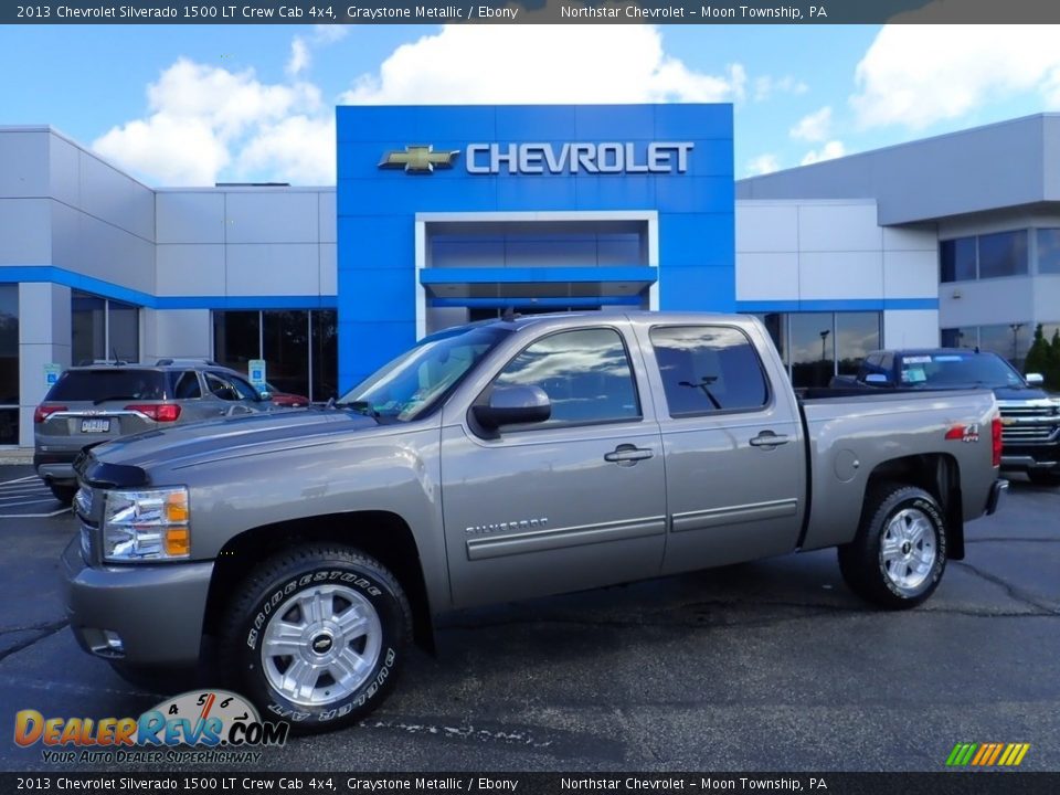 2013 Chevrolet Silverado 1500 LT Crew Cab 4x4 Graystone Metallic / Ebony Photo #1