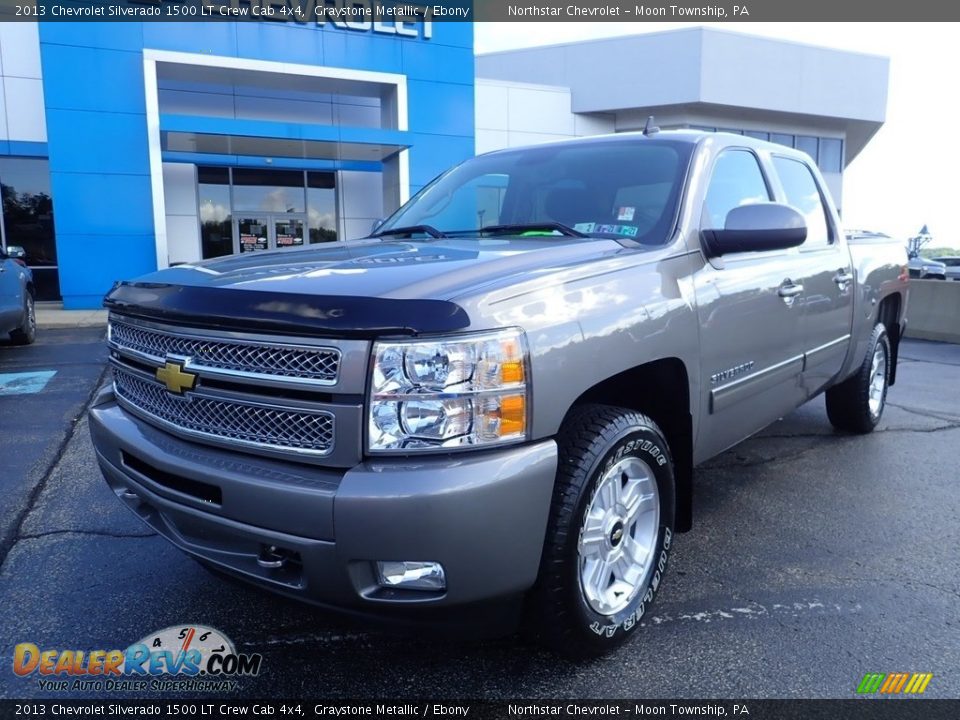 2013 Chevrolet Silverado 1500 LT Crew Cab 4x4 Graystone Metallic / Ebony Photo #2