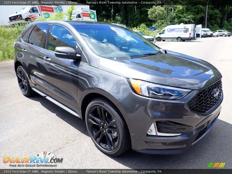 2020 Ford Edge ST AWD Magnetic Metallic / Ebony Photo #3