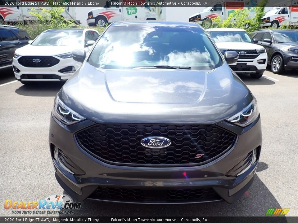 2020 Ford Edge ST AWD Magnetic Metallic / Ebony Photo #4