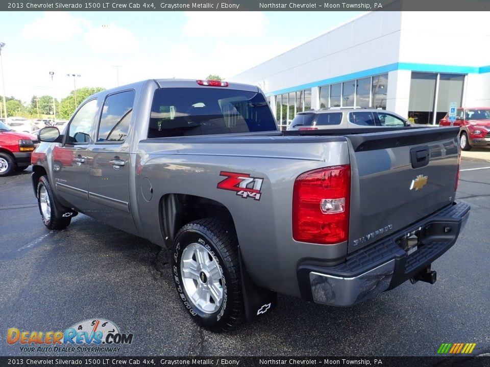 2013 Chevrolet Silverado 1500 LT Crew Cab 4x4 Graystone Metallic / Ebony Photo #4